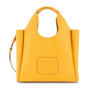 Feminine H-Bag Collectie in Geel Hogan , Yellow , Dames