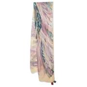 Pre-owned Silk scarves Missoni Pre-owned , Pink , Dames