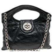 Pre-owned Leather shoulder-bags Marc Jacobs Pre-owned , Black , Dames