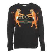 Pre-owned Knit tops Gucci Vintage , Black , Dames