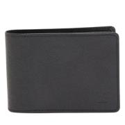 Pre-owned Leather wallets Louis Vuitton Vintage , Black , Dames