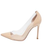 Pre-owned Leather heels Gianvito Rossi Pre-owned , Beige , Dames