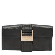 Pre-owned Leather wallets Givenchy Pre-owned , Green , Dames
