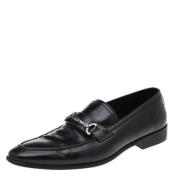 Pre-owned Leather flats Dolce & Gabbana Pre-owned , Black , Dames