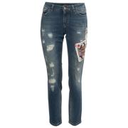 Pre-owned Denim jeans Dolce & Gabbana Pre-owned , Blue , Dames