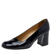 Pre-owned Leather heels Gucci Vintage , Black , Dames