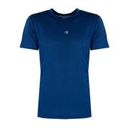 Klassiek Ronde Hals T-Shirt Champion , Blue , Heren