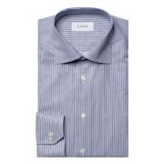 Moderne Twill Overhemd Eton , Multicolor , Heren