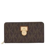 Pre-owned Coated canvas wallets Michael Kors Pre-owned , Brown , Dames