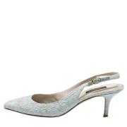 Pre-owned Fabric heels Dolce & Gabbana Pre-owned , Blue , Dames