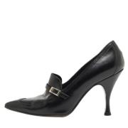 Pre-owned Leather heels Sergio Rossi Pre-owned , Black , Dames