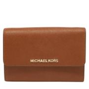 Pre-owned Leather wallets Michael Kors Pre-owned , Brown , Dames