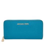 Pre-owned Leather wallets Michael Kors Pre-owned , Blue , Dames