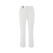 Wide Trousers Peserico , White , Dames