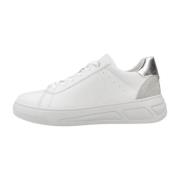Stijlvolle Dames Casual Sneakers Geox , White , Dames