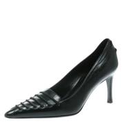 Pre-owned Leather heels Gucci Vintage , Black , Dames