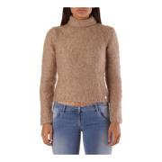 Veelzijdige Beige Breigoed voor Vrouwen MET , Beige , Dames