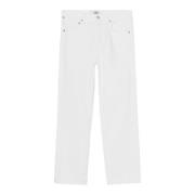 High Rise Rechte Been Jeans Citizens of Humanity , White , Dames