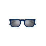 Blauwe zonnebril voor vrouwen - Modieus en functioneel Saint Laurent ,...