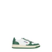 Groene Leren Sneakers voor Mannen Autry , Green , Heren
