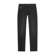 Stijlvolle Jeans Collectie Versace , Black , Heren