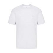 T-shirts en Polos - Girocollo M/L Brunello Cucinelli , Gray , Heren