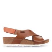 Bruine Casual Damessandalen Pikolinos , Brown , Dames