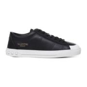 Cityplanet Leren Sneakers Valentino Garavani , Black , Heren