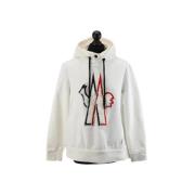 Pre-owned Cotton tops Moncler Pre-owned , White , Dames