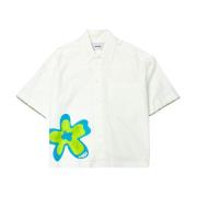 Short Sleeve Shirts Bonsai , White , Heren