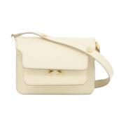 Mini Schoudertas Marni , Beige , Dames