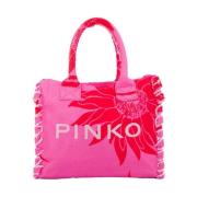 Strand Shopping Handtas Pinko , Pink , Dames