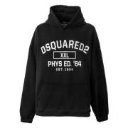 Hoodie met capuchon Dsquared2 , Black , Heren