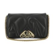 Exploded Seal Crossbody Tas Alexander McQueen , Black , Dames