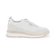 Alumni Trainer Sneakers met Tricolor Detail Thom Browne , White , Dame...