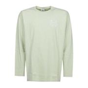 Katoenen T-shirt met Tijger Borduursel Kenzo , Green , Heren