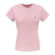 Roze Zand Jersey T-Shirt Upgrade - Comfortabel en Stijlvol Ralph Laure...