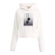 Mirage Hoodie Palm Angels , White , Dames