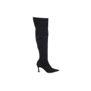 Over-knee Boots Fratelli Russo , Black , Dames