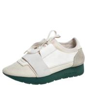 Pre-owned Mesh sneakers Balenciaga Vintage , White , Dames