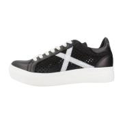 Stijlvolle Sneakers voor Moderne Vrouwen Munich , Black , Dames