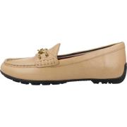 Stijlvolle Loafers voor Vrouwen Geox , Brown , Dames