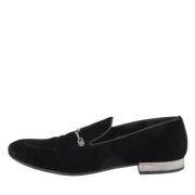 Pre-owned Velvet flats Louis Vuitton Vintage , Black , Dames