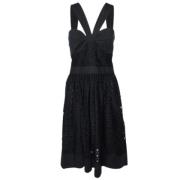 Pre-owned Lace dresses Moschino Pre-Owned , Black , Dames