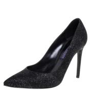 Pre-owned Fabric heels Ralph Lauren Pre-owned , Black , Dames