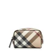 Pre-owned Canvas pouches Burberry Vintage , Brown , Dames