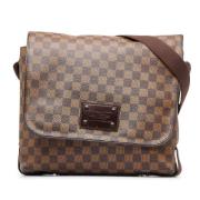 Pre-owned Canvas louis-vuitton-bags Louis Vuitton Vintage , Brown , Da...