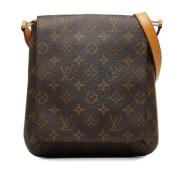 Pre-owned Canvas louis-vuitton-bags Louis Vuitton Vintage , Brown , Da...