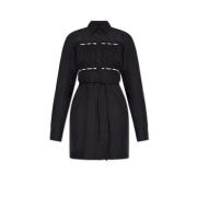 ‘Genea’ jurk met uitsparingen Nanushka , Black , Dames