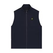 Softshell Gilet - Klassiek en stijlvol Lyle & Scott , Blue , Heren